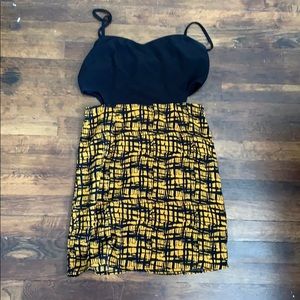 Dress with open sides